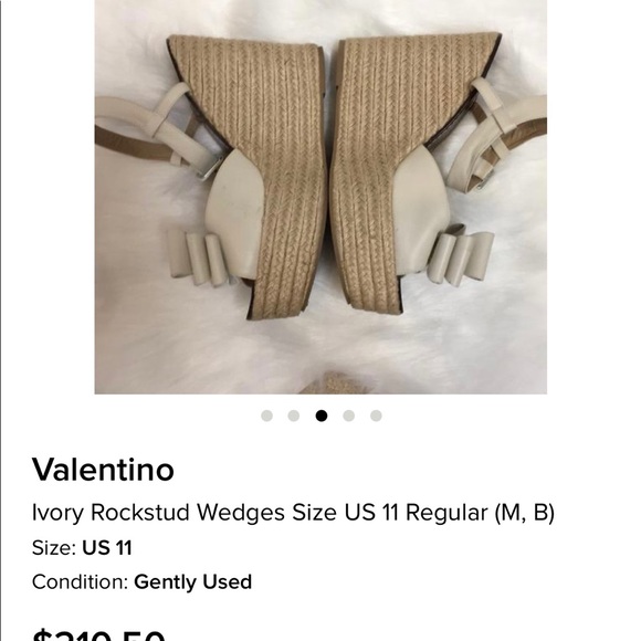 Valentino Wedges - Picture 3 of 5